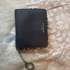 Kate Spade Navy Wallet with Chain
